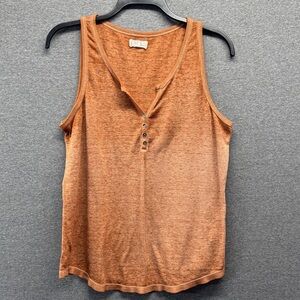 Maurice’s Women's XL Tank Top - Burnt Orange